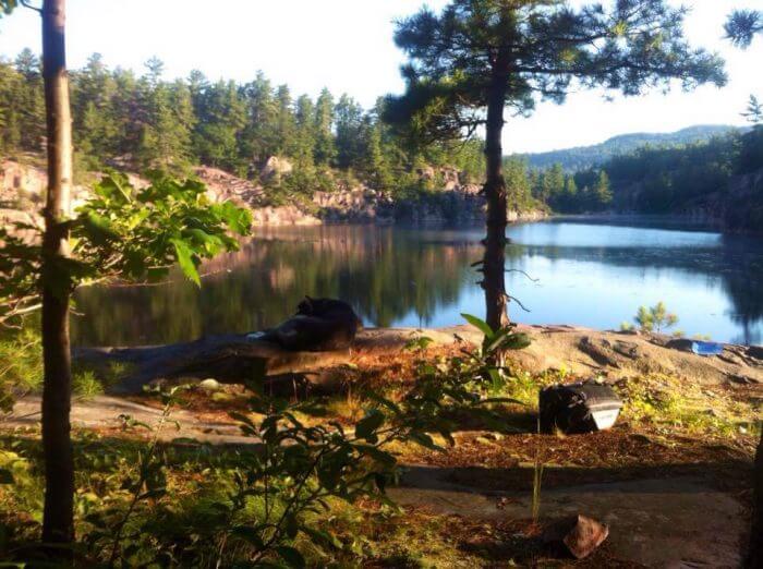 La Cloche trail in Killarney Provincial Park